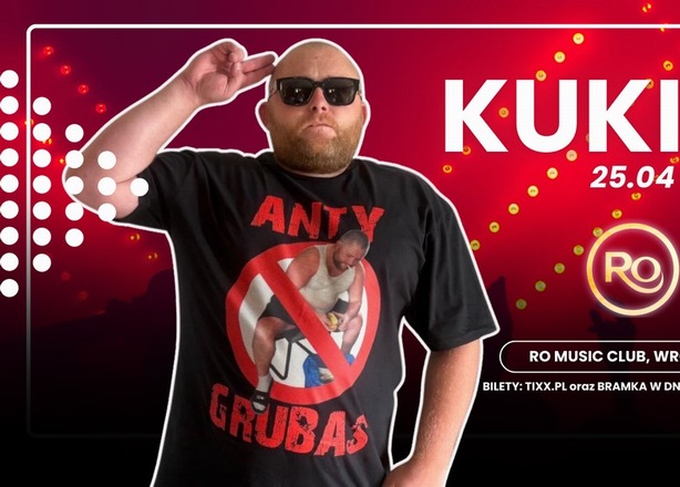 Bilety na  KUKI w RO MUSIC CLUB! | WROCŁAW | 25 KWIETNIA